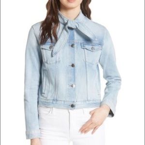 NWOT FRAME Le Tie Neck Jacket, size small